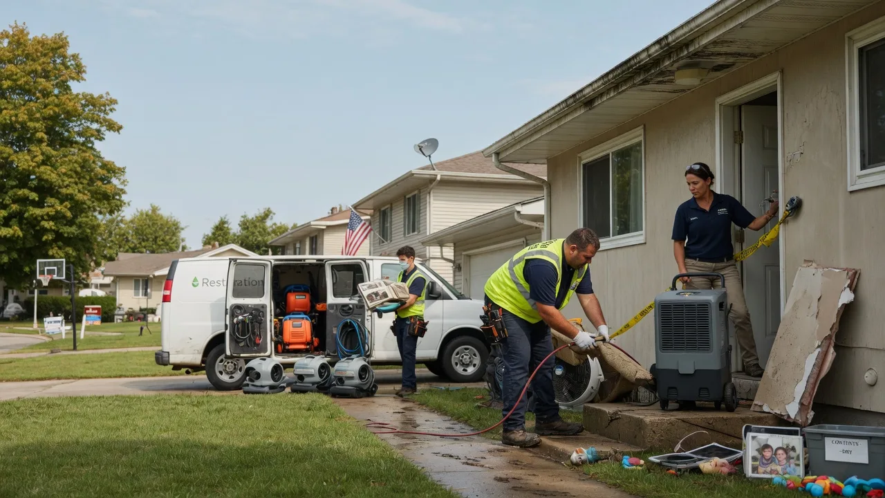 Water Damage Restoration in Cherokee, KS near me